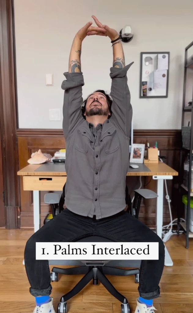 5 Stretches You Can Do at Your Desk to Get Rid of Back Pain